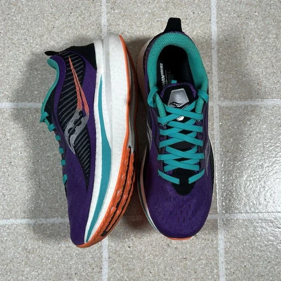 Saucony Womens Endorphin Speed 2 S10688-20 Purple Running Shoes Sneakers Size 7 - Picture 3 of 8